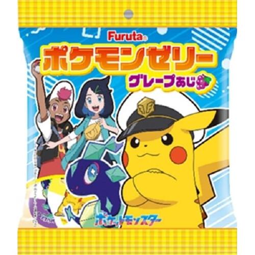 ポケモン フルーツゼリー グレープ味 4個 ぶどう 果物 お菓子