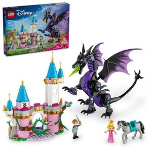 【オンライン限定週替わりセール】レゴ(LEGO) ディズニープリンセス ドラゴンになったマレフィセント おもちゃ 玩具 プレゼント ブロック 女の子 男の子 子供 6歳 7歳 8歳 9歳 小学生 知育 ディズニー Disney 眠れる森の美女 43240