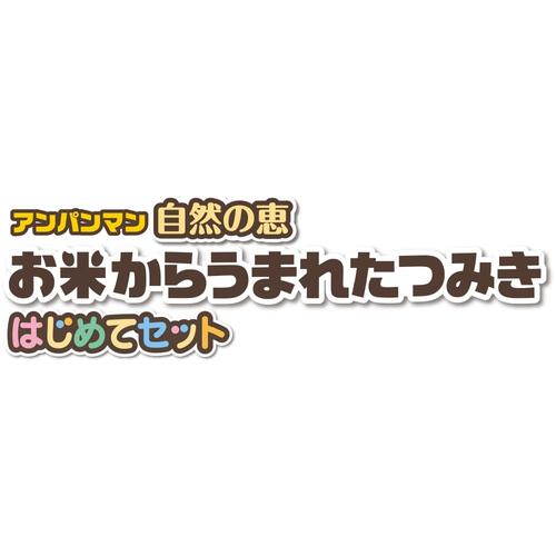 アンパンマン 自然の恵 お米からうまれたつみき はじめてセット