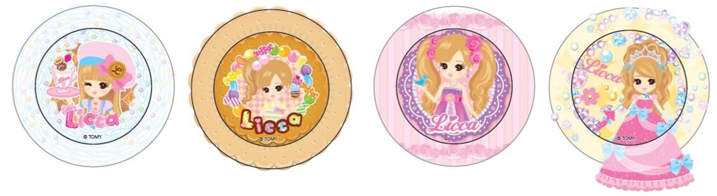 リカちゃん缶バッジ