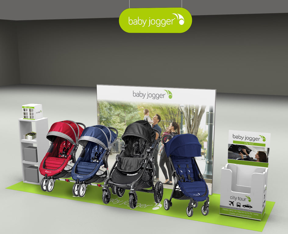 「ベビージョガー」専用売り場イメージ