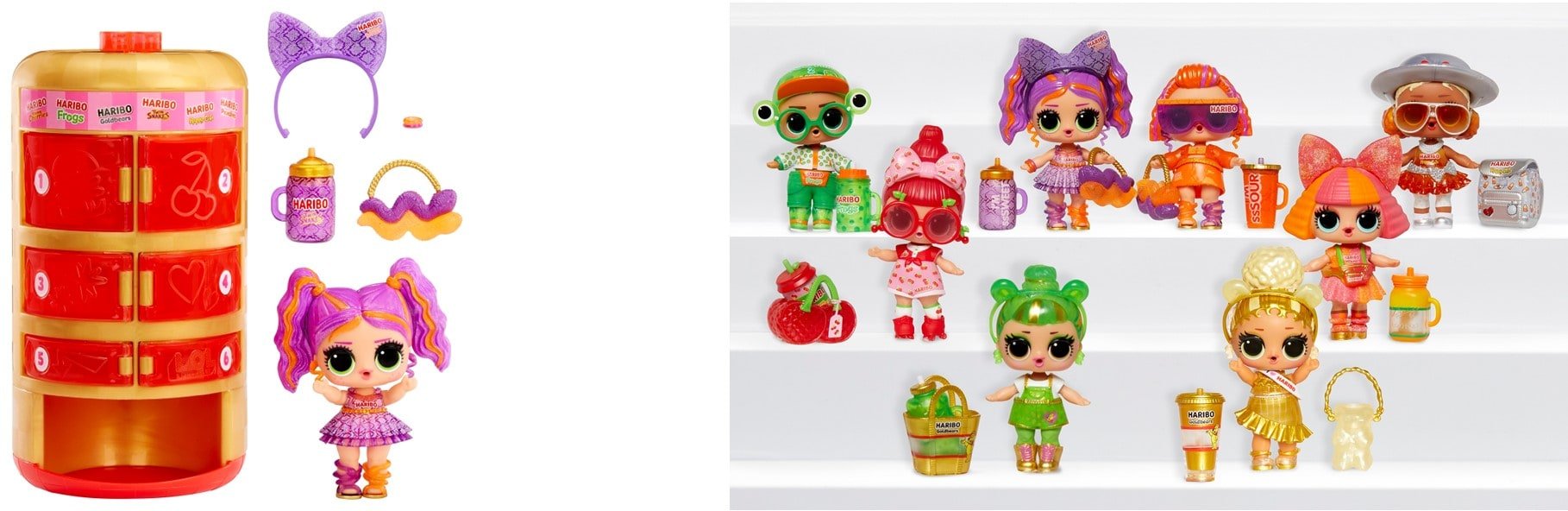 L.O.L.サプライズ! LOVEs ミニスイーツ ハリボー ベンディングマシーン