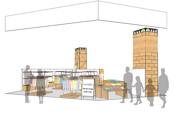 アパレル限定ポップアップストア