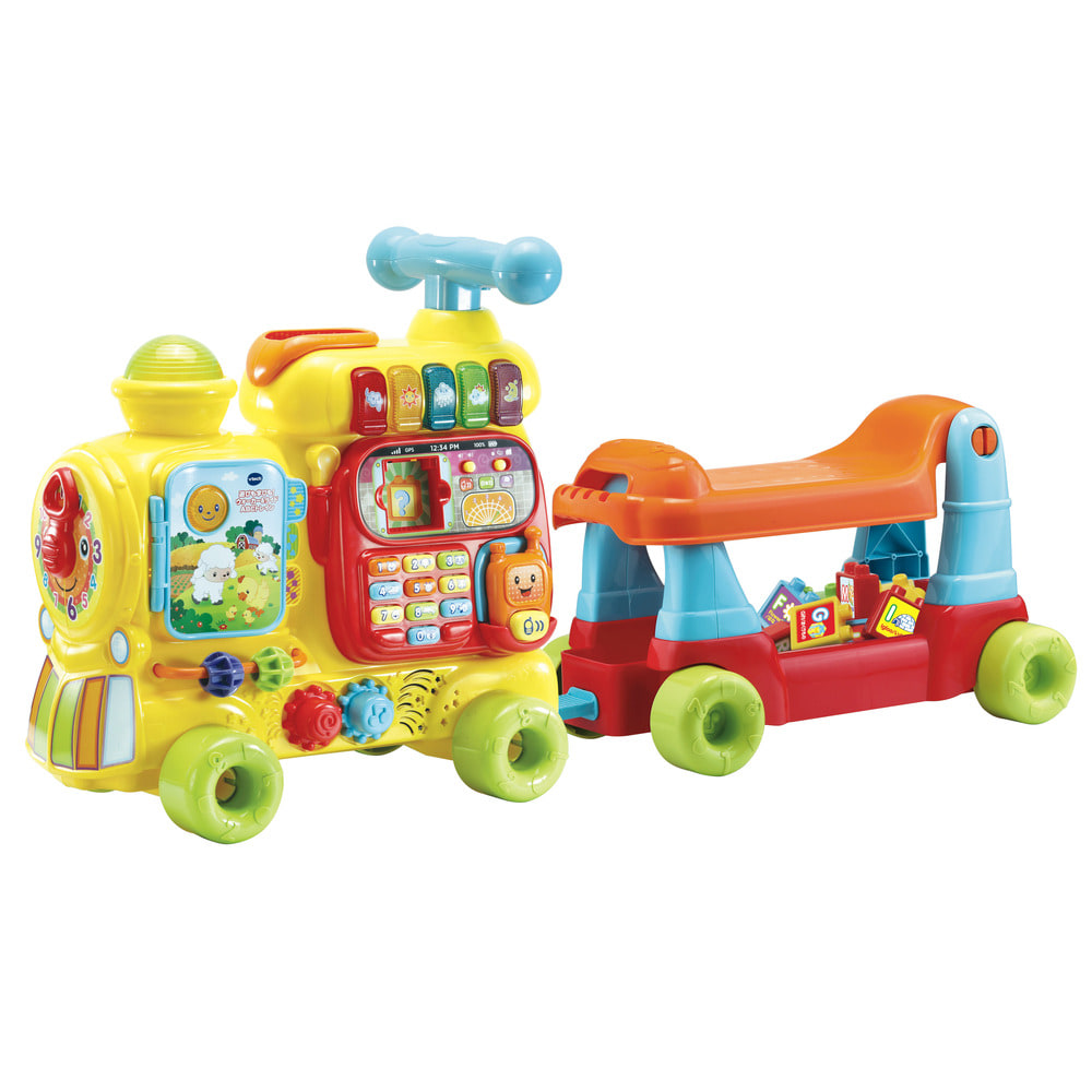 VTech バイリンガル遊びも学びも！ウォーカー&ライドABCトレイン (知育玩具) 価格比較 - 価格.com